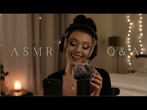 ASMR Q&A | Answering Your Questions | Whispering