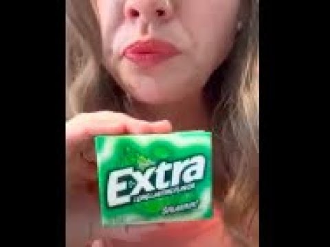 ASMR Gum Chewing - Welcome Back! Soft Spoken Ramble