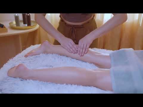 ASMR Back & Foot Massage by Anna & Olga