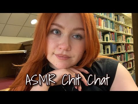 ASMR Close Whisper Ramble (work drama, birthdays, college)