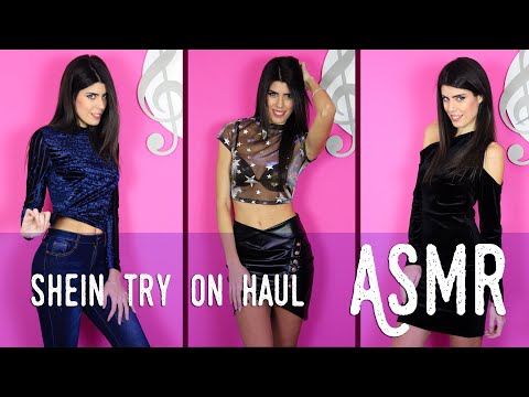 ASMR ita - 👗 SHEIN Try-On Haul · 7 CAPI (Whispering)