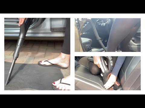 Vacuuming My Audi - Cleaning My Car Interior