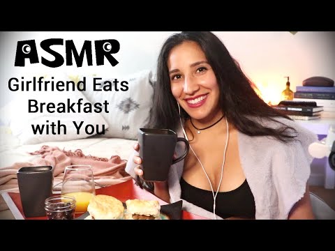 ASMR Girlfriend Eats Breakfast with You | Honest Rant | Personal Attention | Soft Spoken