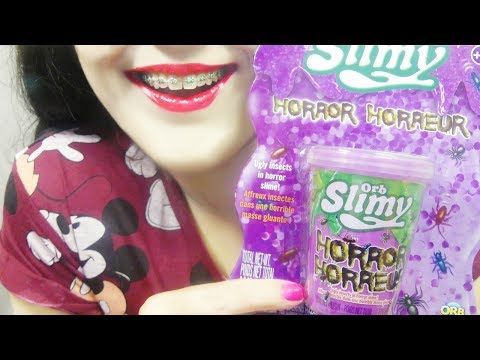 ASMR Slime Sounds - Halloween Purple Slime