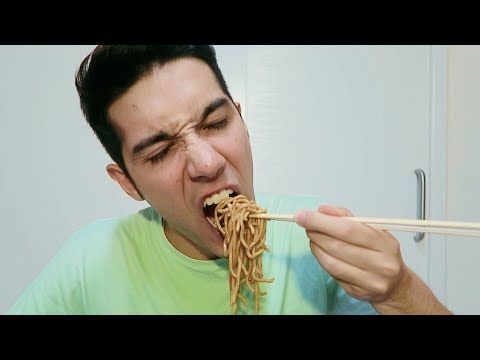 ASMR Eating Chicken Noodles | No Talking