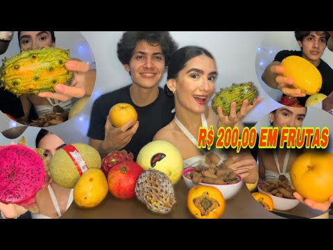 [ASMR] AS FRUTAS MAIS EXÓTICAS E CARAS QUE ACHAMOS NO MERCADO😱🤑🍈