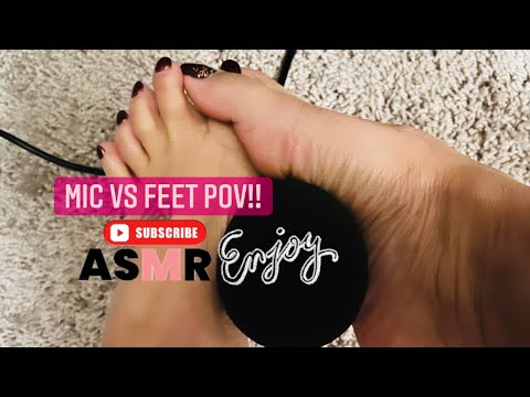 POV mic and feet!!! Longer video request!!