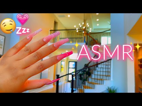 ASMR 💗✨TAPPING AROUND A LUXURY MODEL HOME 🏡💕🤤 (YOU WILL TINGLE~)