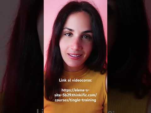 Tingle Training #asmr link: https://elena-s-site-5b29.thinkific.com/courses/tingle-training