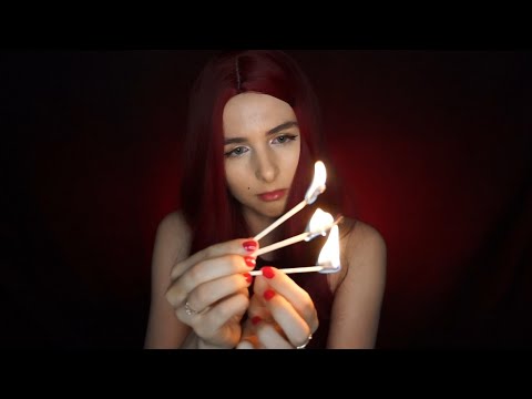 ASMR FIRE FAIRY TRAINING ROLEPLAY 🔥 Fizzling Matches in Water 💦