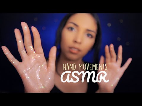 ASMR Français ✨ Hand Movements & Sounds (Glitters)