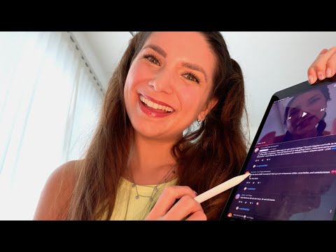 ASMR Love Story ♡ Whispering Your Lovely Comments in Low Light (Personal Attention, German/Deutsch)