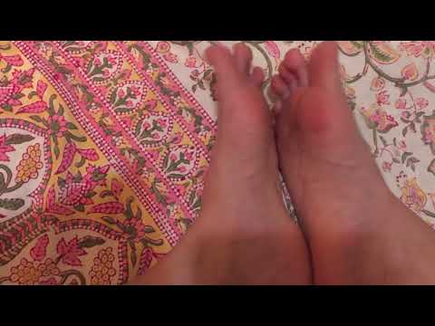 ASMR Barefoot reading by whisper for you