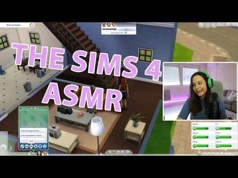 [Magyar ASMR] 🏡 The sims 4 gameplay ASMR - Ismerjétek meg a családot! 🏡