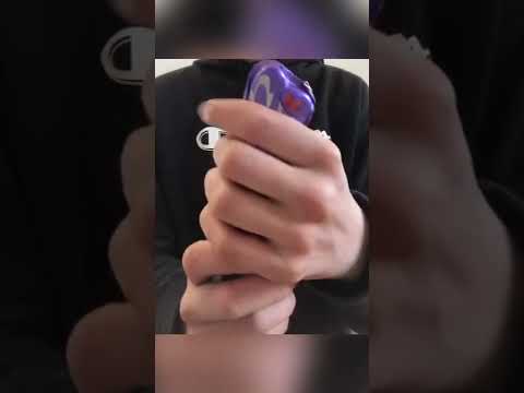 Trigger challenge: 11 purpel triggers in 1 1/2 sec each | ASMR