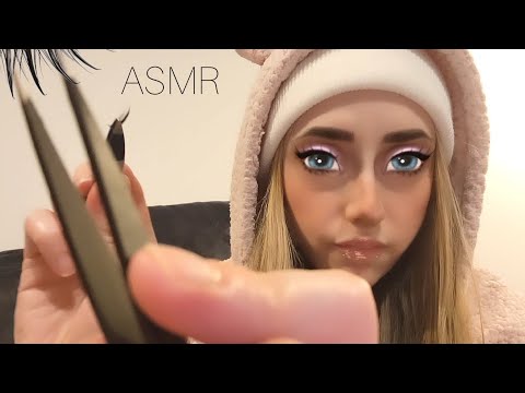 ASMR doing your lash extensions ♡