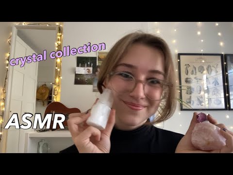 ASMR crystal collection! (tapping, scratching)🔮