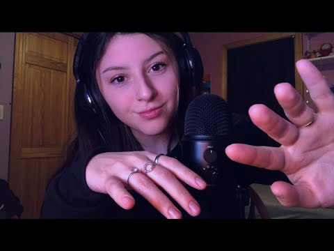 ASMR RELAXING MOUTH SOUNDS & HAND MOVEMENTS FOR INSTANT SLEEP