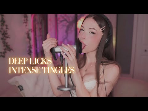 Deeply Satisfying Ear Lick ASMR - Ear Eating for the Best Tingles