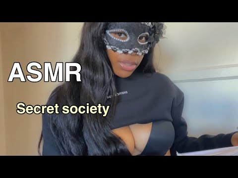 ASMR | Secret Masquerade￼ Party W/Lens Licking Role Play ￼