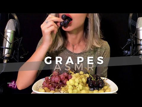 ASMR | Mukbang | Grape Eating Sounds (No Talking)