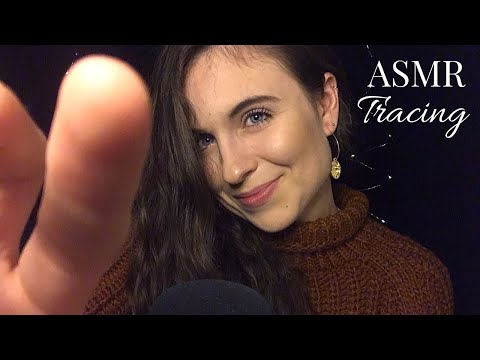 ASMR FRANCAIS 🌙 -  TRACING : Je trace des mots déclencheurs sur ton visage (Tracing on your face)