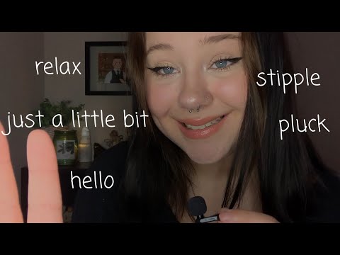 ASMR | Repeating Trigger Words (With A Tiny Mic)