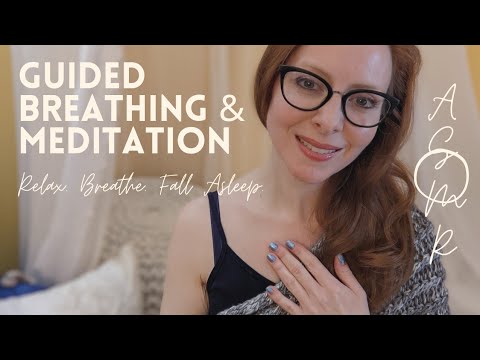 ASMR Guided Breathing and Meditation with Soothing Hand Movements