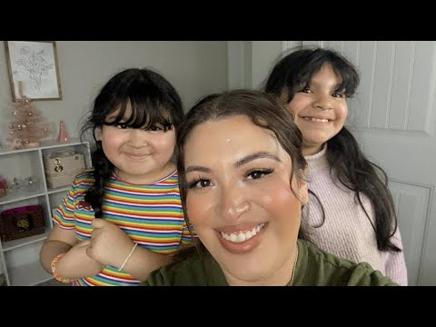 ASMR| Quick Hair brushing and styling- welcome back my little cousins 🫶🏻💆🏻‍♀️