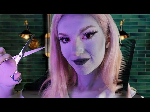 ASMR Relaxing Haircut by Your Ghost Friend | Spooky Haircut Roleplay
