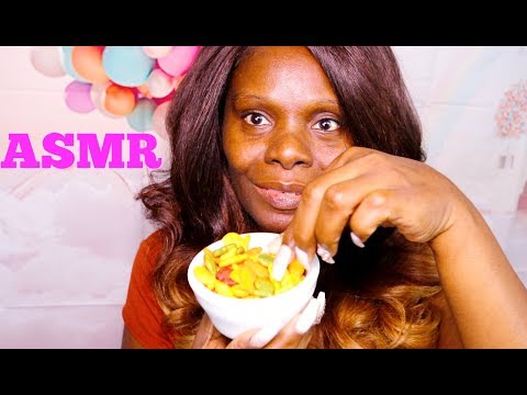 Goldfish ASMR Eating Sounds Peanut Butter Rice Cakes | Make You To Sleep😴 💤