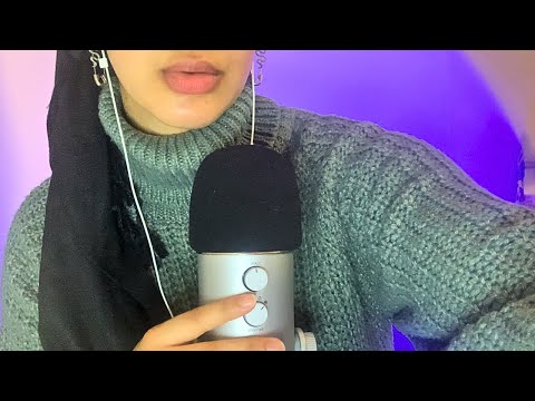 ASMR fast, unusual mouth sounds 👄 (with a lil tapping and hand movements 💃 )
