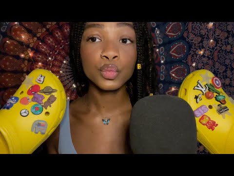ASMR over explaining every charm on my crocs! Up close personal attention + close whispering