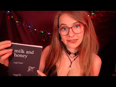 ASMR Ear to Ear ♡ Poetry Reading for Relaxation - Softly Whispered | stardust world ASMR