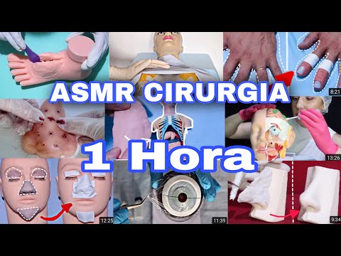 ASMR HOSPITAL 🩺 | 1 HORA de ASMR CIRÚRGICO 🩹💉(sem anúncio no meio)