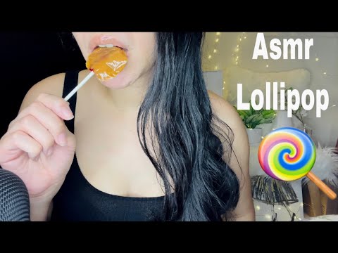 Asmr | Caramel Red Apple Lollipop | No Talking