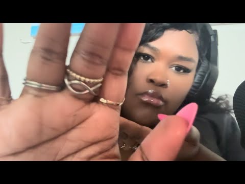 ASMR | Personal Attention 😴💤( Plucking negativity, Lens tapping, Mic brushing, Spit painting)