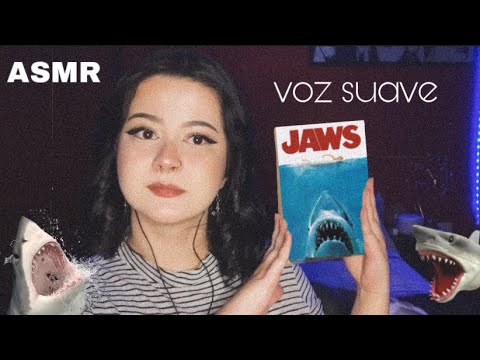 ASMR Leitura e Voz Suave | Tubarão / Jaws de Peter Benchley 🦈