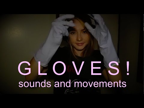 asmr! gloves! again! fast and aggressive!