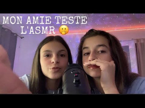 ASMR ~ MON AMIE TESTE L’ASMR
