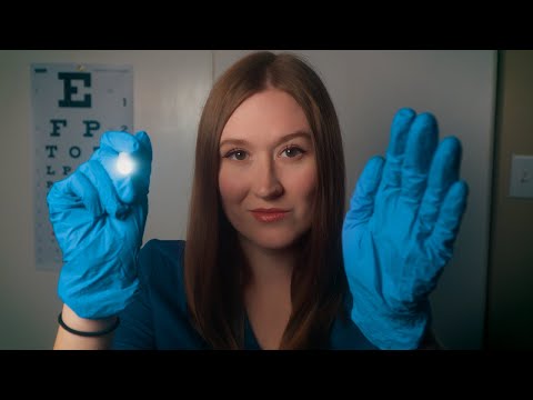 ASMR Classic Cranial Nerve Exam: Testing All Five Senses and Muscle Function