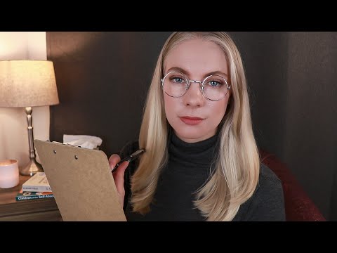 ASMR Therapy Time (Listening To You & Validating) Writing Sounds, New Zealand Accent, Eye Contact