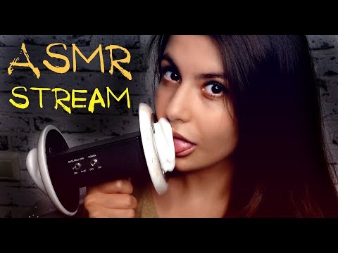 АСМР Стрим✂️ ASMR Stream 😍 Релакс,сон и мурашки👅 АСМР Ликинг на 300 лайков👅