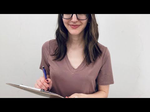 ASMR Asking You Personal Questions l Soft Spoken, Writing Sounds