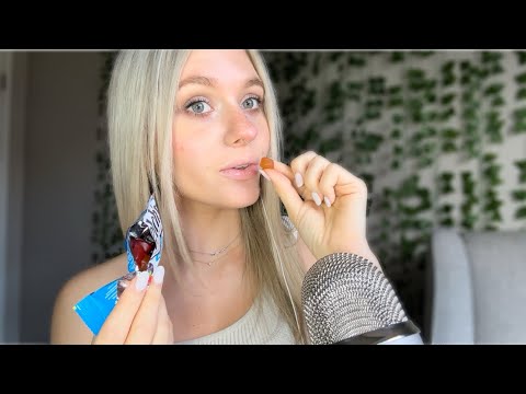 ASMR| Pure Whisper Ramble While Eating Gummies🍬(Surprise to Tell You)