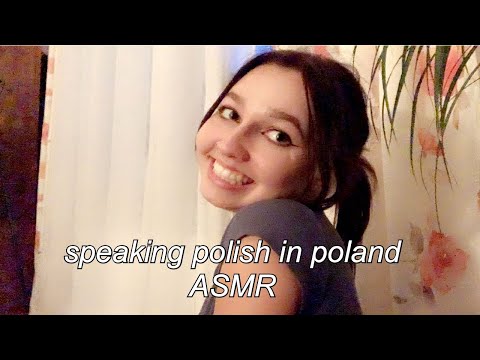 POLISH ASMR | speaking polish in poland asmr