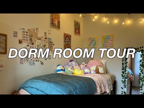 ASMR dorm room and apartment tour! 💗✨