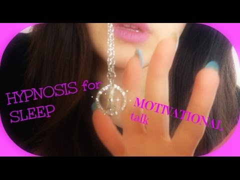 ASMR💤 - ❤️HYPNOSIS and MOTIVATIONAL talk❤️ (whispering, face brushing and water sounds) ITA