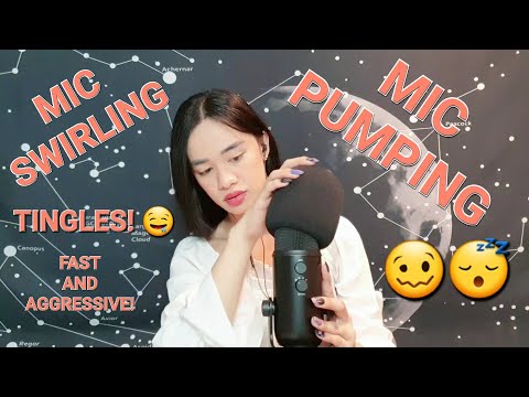 ASMR FAST and AGGRESSIVE Mic Pumping and Swirling #4 😴