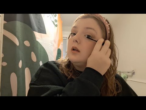 ASMR- GRWM- Makeup Application- Get Ready with Me with Whispers Lofi
